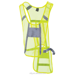 Sports de plein air <span class=keywords><strong>Gilet</strong></span> de sécurité réfléchissant <span class=keywords><strong>jaune</strong></span> pour la course à pied Cyclisme Marche <span class=keywords><strong>Jaune</strong></span> Léger - Product Image 2
