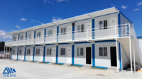 Maison conteneur préfabriquée portable OEM ODM de 20 pieds en kit pour usage résidentiel ou bureautique