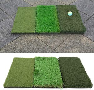Tapis de golf de conduite d'oscillation de gazon artificiel 3 en 1 d'aide à l'entraînement portable d'intérieur et d'extérieur - Product Image 4