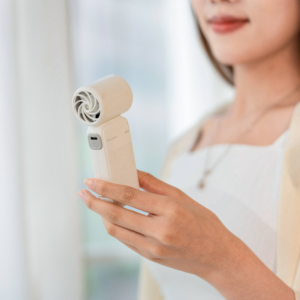 High Speed Portable Handheld With 3600Mah <b>Battery</b> Rechargeable Mini <b>Hand</b> Turbo <b>Fan</b> for Travel Office Outdoor - Product Image 2