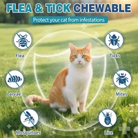 Friandises à Mâcher Souples OEM Contre les Puces et les Tiques pour Chiens – Soutient les Défenses Naturelles Contre les Puces, les Moustiques, et Favorise la Santé de la Peau et du Pelage (à base d'Ail)