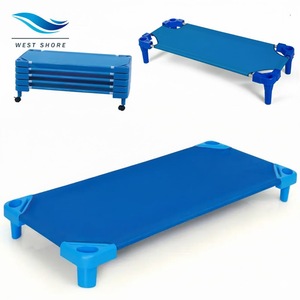 <span class=keywords><strong>Lettino</strong></span> Portatile <span class=keywords><strong>Montessori</strong></span> per Bambini Brandina Leggera per Riposino per Asilo Nido Scuola Materna e Aule Design Salvaspazio a Bassa Altezza - Product Image 1