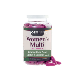 Private Label Vegan Immuniteitssupplementen voor Vrouwen, Biologische Multivitamine <span class=keywords><strong>Capsules</strong></span>, Mineralen, Immuniteitversterkende Supplementen - Product Image 1