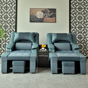 Fauteuil <span class=keywords><strong>de</strong></span> massage électrique pour hydrothérapie des pieds, <span class=keywords><strong>lit</strong></span> inclinable avec bain <span class=keywords><strong>de</strong></span> pieds et fonctions <span class=keywords><strong>de</strong></span> pédicure pour salon <span class=keywords><strong>de</strong></span> pédicure - Matériau PVC, Nouveau modèle chinois - Product Image 5