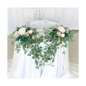 Ammy flowers for decoration wedding artificial Outdoor wedding rattan table flowers home decoration items dried flowers