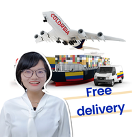 Agent d'expédition express chinois Yiwu Shenzhen Air China Colombie Délai de transit 7-10 jours Assistance 24h/24 et 7j/7 Manipulation de marchandises non dangereuses