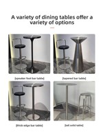 Tabouret de bar moderne en acier inoxydable, luxe léger, haut de gamme, avec dossier et assise rembourrée, pour comptoir de bar, restaurant, maison, style italien