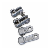 Étrier à douille en acier forgé avec rotule captive et joint auto-alignant pour matériel de ligne aérienne isolante - Commande en gros