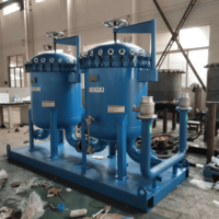 Séparateur solide liquide centrifugeuse solide de décanteur d'eau d'huile horizontale de 3 phases à vendre