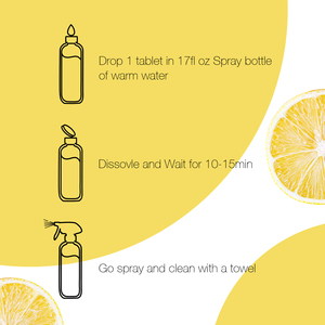 Sinh thái thân thiện đa mục đích làm sạch máy tính bảng | phân hủy sinh học đa bề mặt sạch hơn | nhãn hiệu riêng có sẵn tất cả các mục đích sạch hơn - Product Image 5