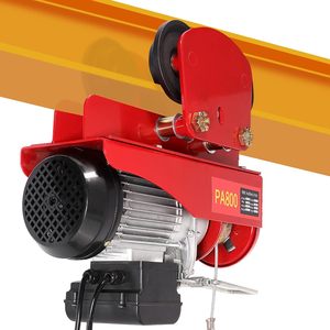 Cabrestantes de grúa de elevación automática eléctrica del fabricante 500Kg 1Ton 4 Posit 220V Eslinga de cuerda de alambre de nueva condición para hoteles - Product Image 3