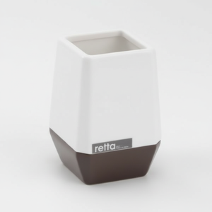 Inomata portapenne in acciaio bianco - Product Image 1