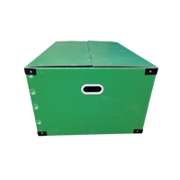 Boîte en PP creux écologique et recyclable, résistante à l'humidité, pliable, réutilisable, personnalisable, pour cadeaux, aliments, ménage, boissons