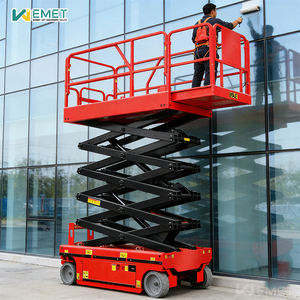 Plateforme élévatrice à ciseaux électrique mobile EN280 à prix avantageux, plateforme élévatrice hydraulique autopropulsée avec certification CE - Product Image 3