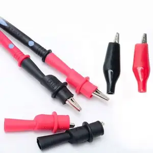 1000V 20A Probe Test Lead + Alligator Clips Clamp Cable We Test For Multi Meter Tester Digital Multimeter IC Pins Mayitr New