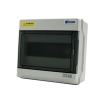 Boîte de distribution électrique étanche IP66 en ABS, 12 voies, avec rail DIN, 450V 220A