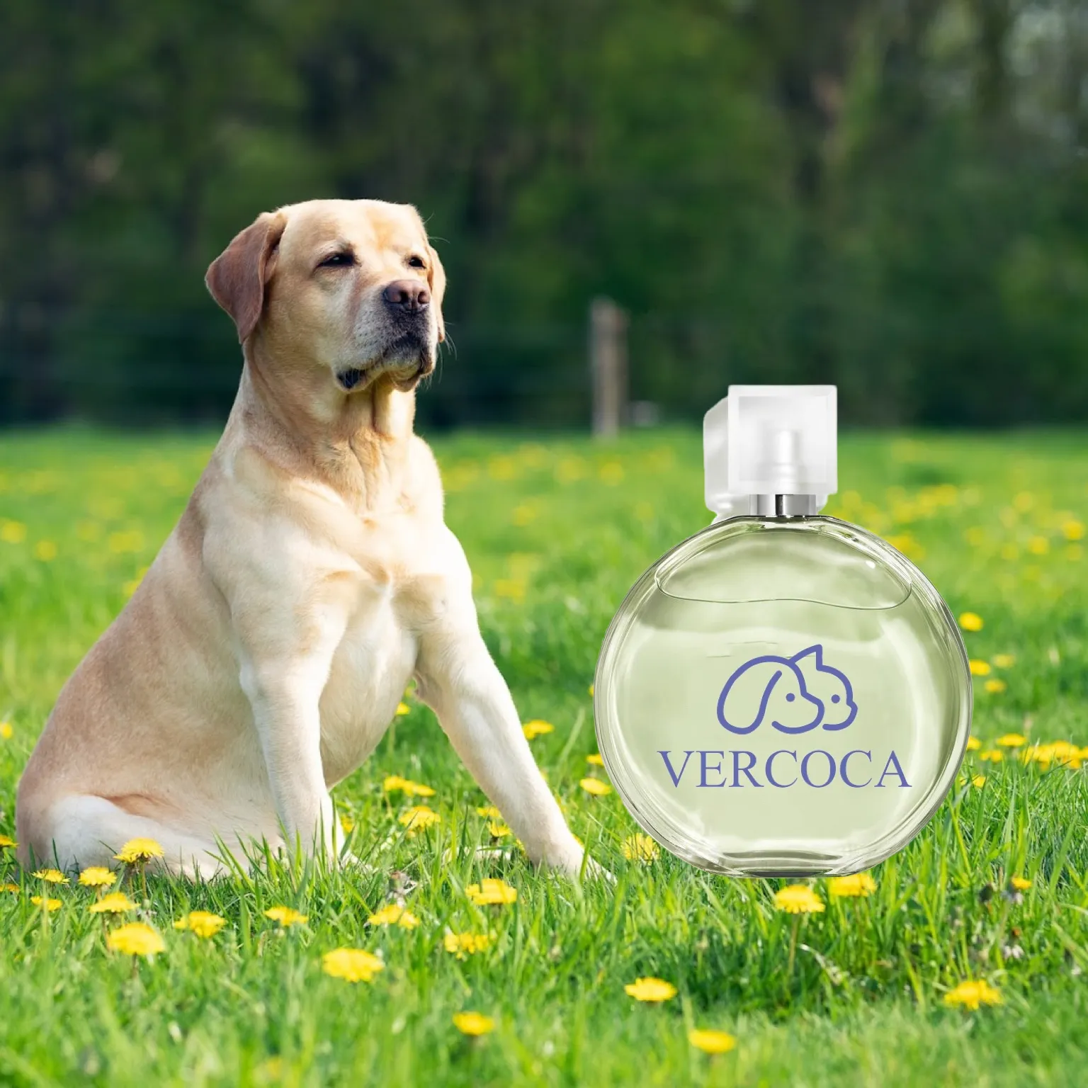 Dog Perfume Spray Aqua Mist Help Eliminate Dog Odor and Enrich Pet Skin and Fur 50 ml