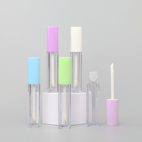 Nouveauté : contenants vides pour gloss à lèvres personnalisés de 4,85 ml, grand applicateur, tube de gloss à lèvres, tube de gloss à lèvres, rouge à lèvres cosmétique en plastique
