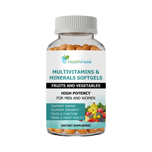 Factory Wholesale Multivitamins&Minerals Softgels High Potency for Men Women Support Energy Immunity Muscle Function Bone&Heart - Product Image 1