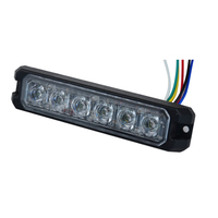 Nouvelle lampe de signalisation LED HILMO SAE LT175 homologuée E-mark pour ambulance, camion de pompiers et véhicule de circulation, à montage en surface, clignotante d'urgence