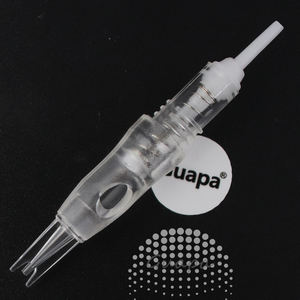 Agujas de maquillaje permanente para tatuaje con punta estabilizadora para cuero cabelludo, micropigmentación, sombreado de puntos, Cartucho de tatuaje para cejas - Product Image 2