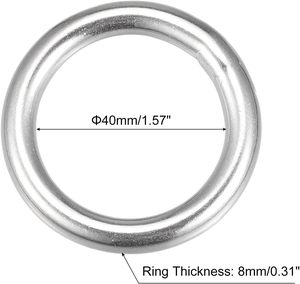 Anneaux de levage ronds soudés en acier inoxydable, très demandés - Product Image 4