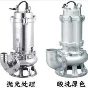 Bomba Centrífuga Sumergible para Aguas Residuales de Acero Inoxidable QW - Product Image 3