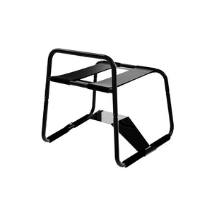 Sedia SM Pieghevole in Metallo <span class=keywords><strong>e</strong></span> PVC con Clip per Seno, Ausili Sessuali per Coppie, Tuning SM-Sex Chair 3.0 - Product Image 1