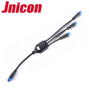 Y Splitter Dây Khai Thác 2 3 4 5PIN Điện Song Song Cáp Kết Quả Đầu Ra IP68 Kết Nối Không Thấm Nước - Product Image 1