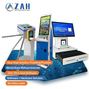 Barrière à battant pour entrée de zoo, aquarium et parc de safari – Détection de portillon piétonnier bidirectionnel à haut débit - Product Image 3