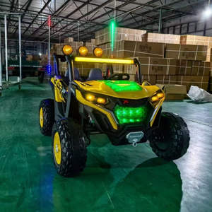 Coche de juguete eléctrico unisex <span class=keywords><strong>para</strong></span> niños, paseo <span class=keywords><strong>para</strong></span> bebés con función <span class=keywords><strong>montable</strong></span> <span class=keywords><strong>para</strong></span> niños de 5 a 7 años, plástico duradero alimentado por batería - Product Image 2