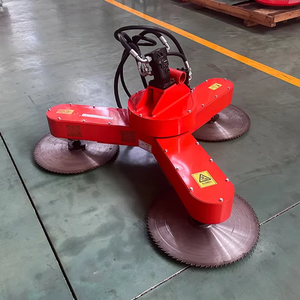 Lama per sega rotante montata su trattore per il taglio attacco per erpice a disco per escavatore rifilatura per rami di alberi. - Product Image 4
