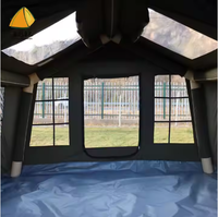 Tente de camping gonflable en gros pour l'extérieur, 8 mètres carrés, pompe à air pour le camping en plein air