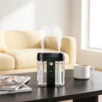 Diffuseur d'huiles essentielles intelligent, nouveau design, portable, sans eau, alimenté par batterie, 10-50 ml, pour la maison