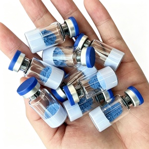 Envío Rápido, Alta Pureza, GHK-Cu, Tripéptido de Cobre-1, Precio Bajo al por Mayor, Materia Prima Cosmética, Polvo de Péptido de Cobre Azul - Product Image 4