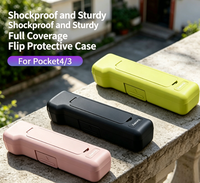 Accessoire de rangement pour filtres d'appareil photo DJI Osmo Pocket 3/4, étui de protection pour filtres d'objectif avec rotation à 360 degrés et cordon