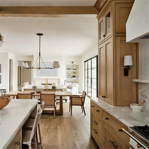 Ensembles de meubles de <span class=keywords><strong>cuisine</strong></span> LB Shaker en panneaux de particules, design de cuisines complètes avec cadres encastrés - Product Image 1
