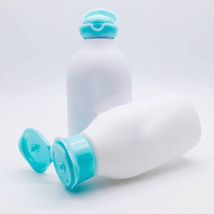 Shampoo et gel douche pour bébé, flacon en plastique PE 50g, emballage pour soins de la peau, crème, lotion, conteneur personnalisé - Product Image 4