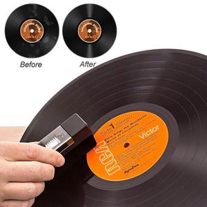 Ensemble de brosses de nettoyage pour disques vinyles en plastique ABS personnalisé, anti-statique, éliminateur de poussière pour tourne-disque - Product Image 4