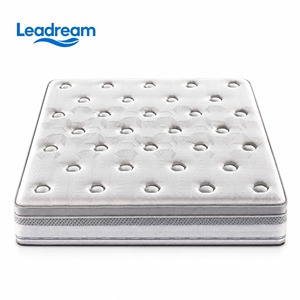 Matelas à ressorts ensachés Queen Size 12 pouces, fermeté moyenne, avec soutien lombaire pour chambre principale - Product Image 1