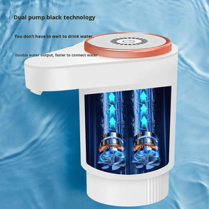 Nuevo Dispensador de Agua Portátil Recargable con Doble Bomba, Eléctrico, de Carga Inferior, con Luz Nocturna Fría para el Hogar - Product Image 5