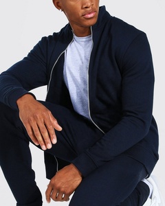 Men's wholesale full zipper sweat suit Joggers Suit running & Casual wear men casual tracksuit Cotton fleece Tracksuit - Product Image 3