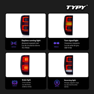 Nouveau kit de conversion de feux arrière LED pour Ranger 2012-2022, feux de circulation arrière, clignotants à défilement lumineux, garantie 1 an - Product Image 5