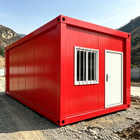 Casa Prefabricada de Acero de 20 Pies con Color Personalizado, Dormitorio de Lujo Moderno, Casa Móvil Prefabricada para Exteriores, Hotel