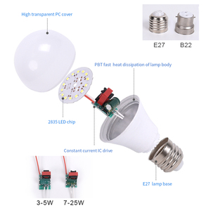 <strong>E14</strong> E27 Energy Saving Bulb Lights Ac Dc Rechargeable <strong>Led</strong> Bulb - Product Image 6