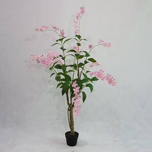 ต้นไม้ประดิษฐ์ จัสมินหยดน้ำสีเขียว ปลูกในกระถาง ทนทาน ป้องกันรังสียูวี เป็นมิตรกับสิ่งแวดล้อม เหมาะสำหรับตกแต่ง โรงเรียน - Product Image 5