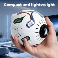 Mini projecteur de football portable Hot K25, 180 lumens ANSI, Android 12, WiFi sans fil, lecteur de musique, de jeux, de films et de vidéos, projecteur domestique