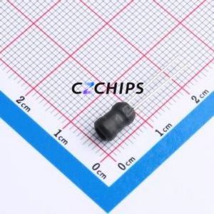 Inducteur de puissance XR4*6-822K-L, composant traversant (THT), D6xL8.5mm 8.2mH 10% 30mA 68.7Ohm - Product Image 1