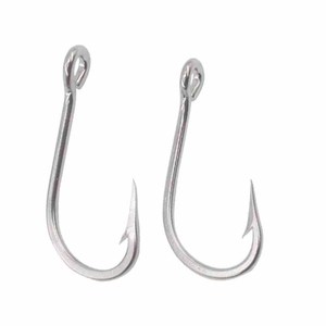 5 pièces/ensemble 7691 Hameçons de pêche en acier inoxydable Gros hameçon <span class=keywords><strong>épée</strong></span> épais - Product Image 2