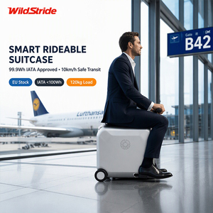 Livraison rapide en UE, bagages motorisés, batterie au lithium amovible, <span class=keywords><strong>pneus</strong></span> solides avant et arrière, voyages d'affaires à l'aéroport - Product Image 1